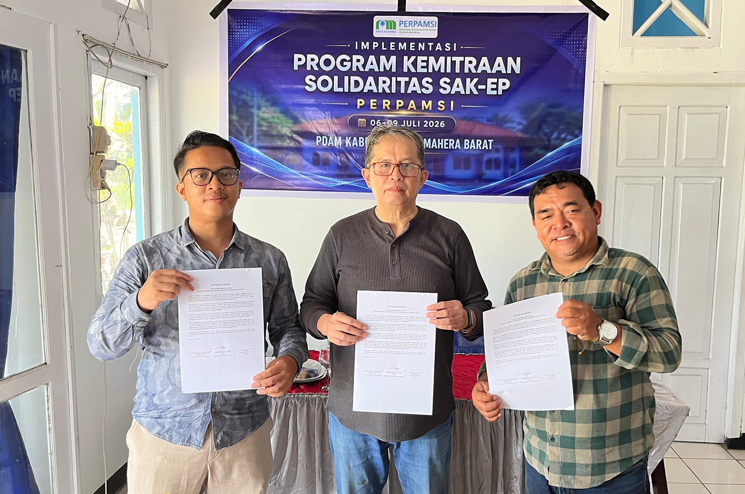 Implementasi SAK-EP di PAM Halmahera Barat